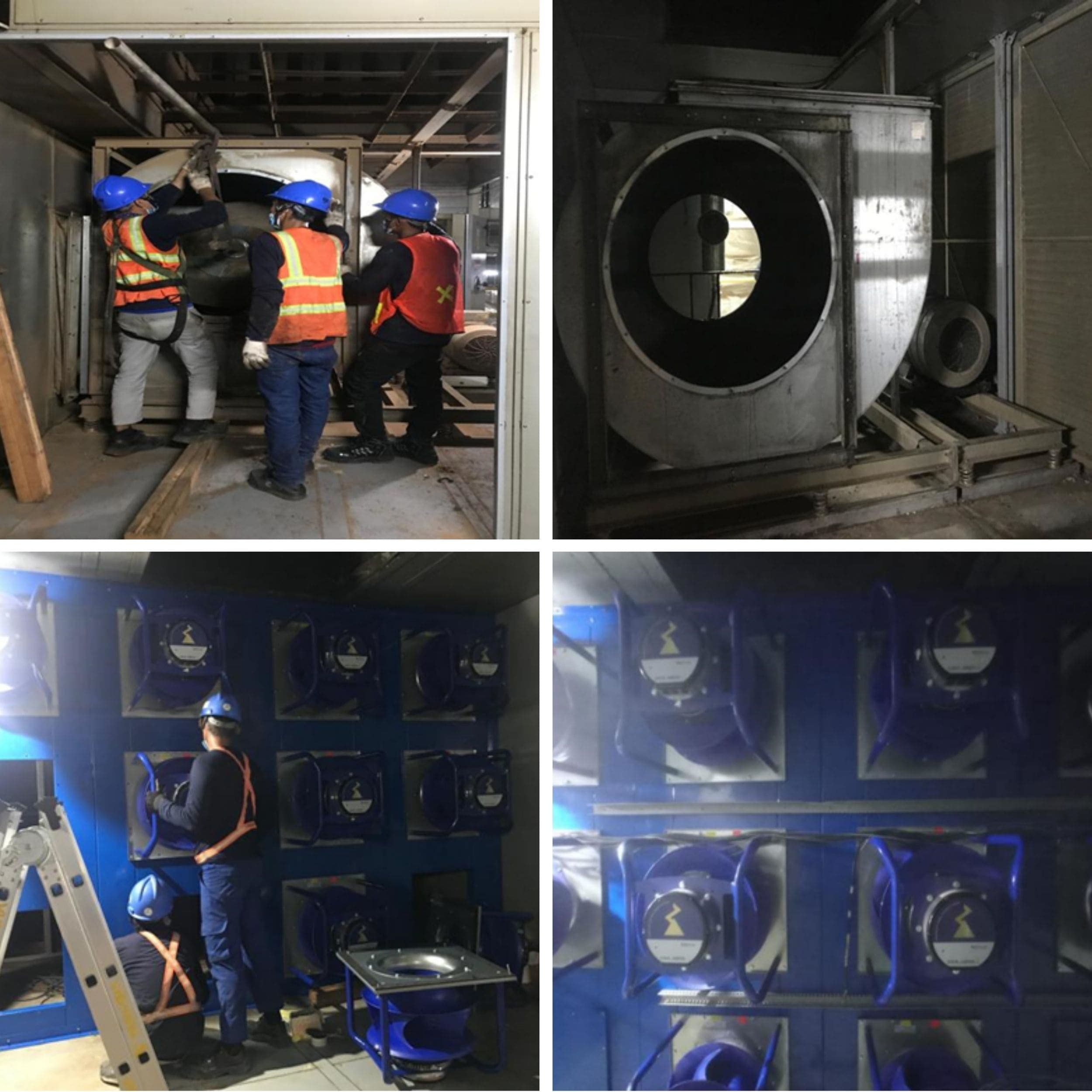 Pekerjaan Retrofit Fan AHU