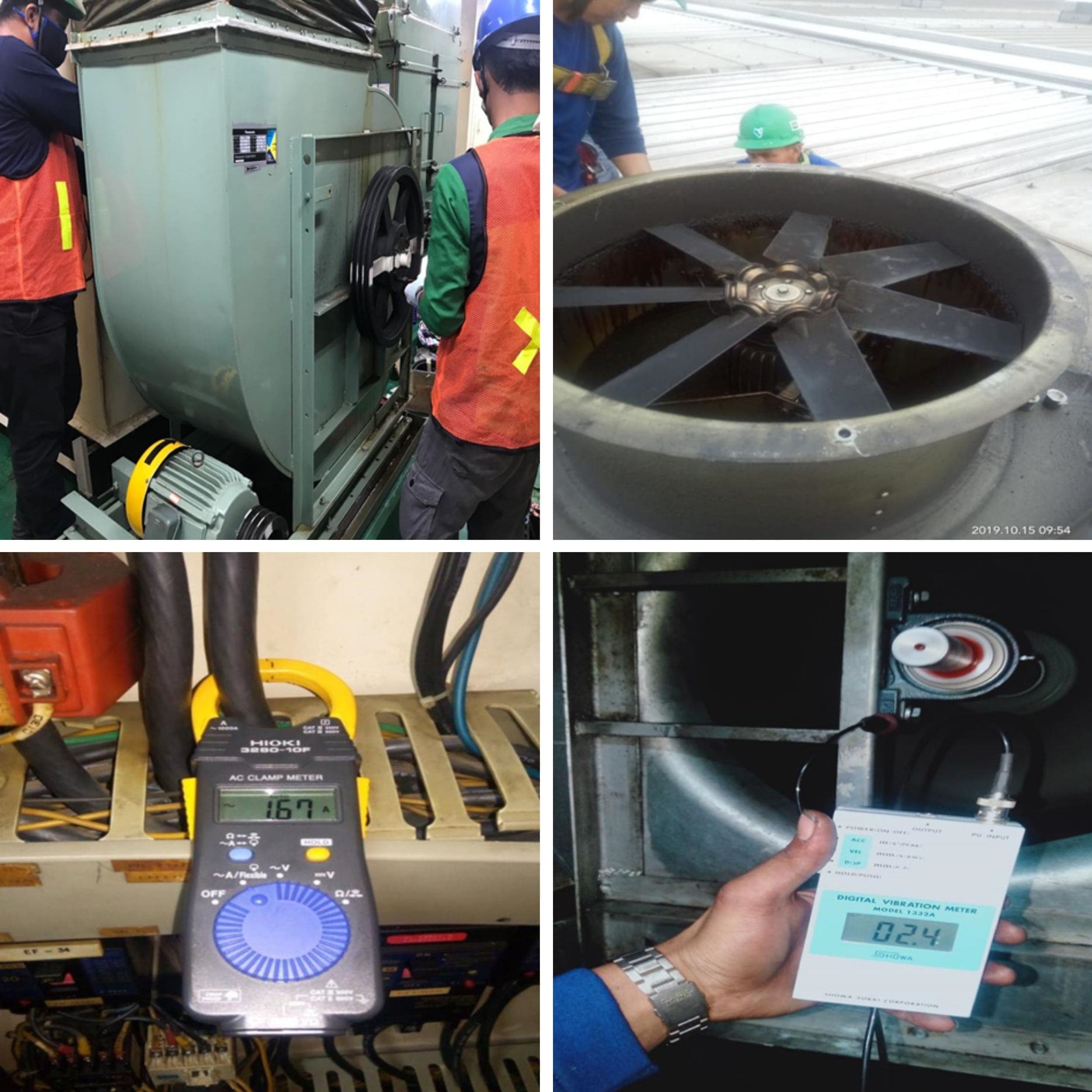 Overhaul & Balancing Fan