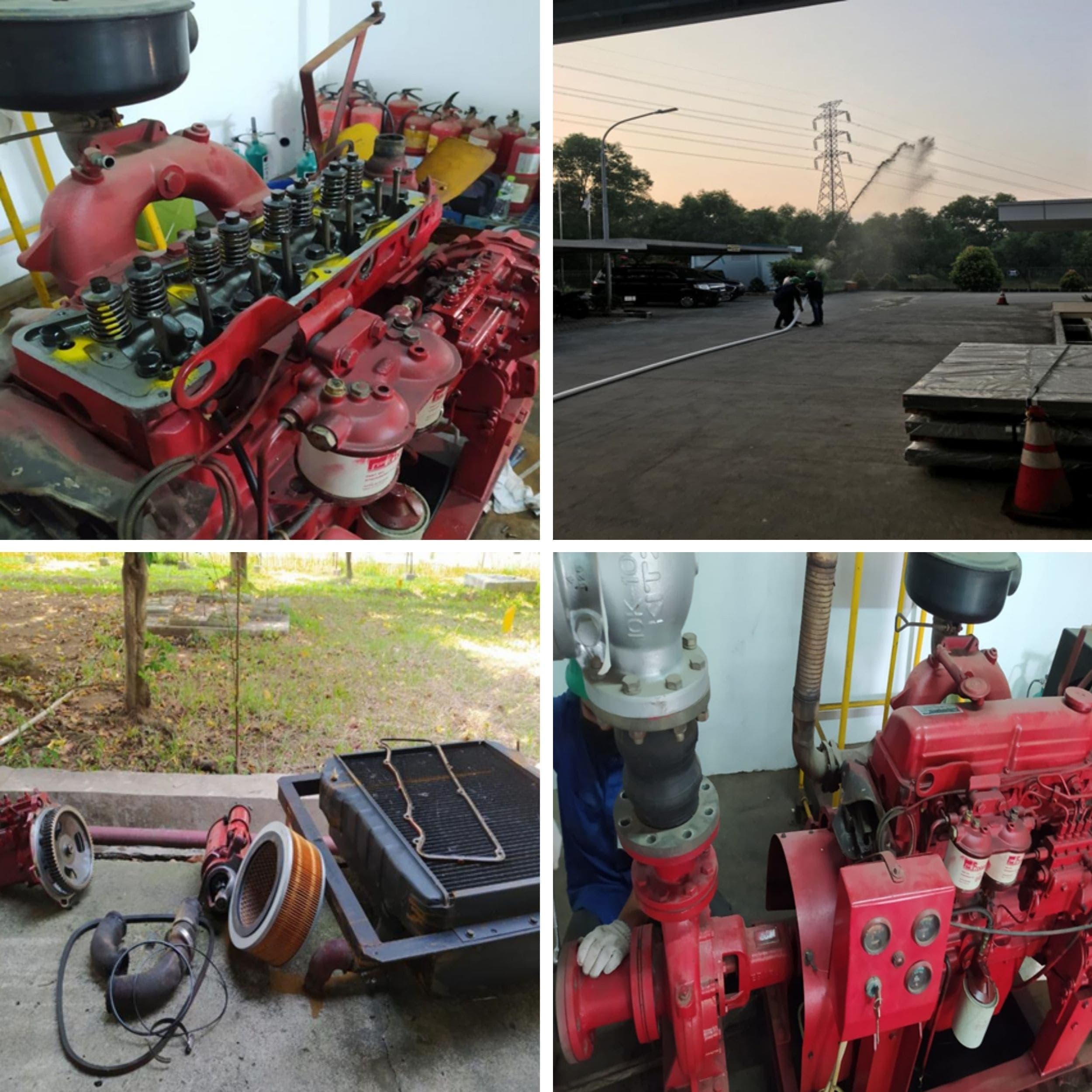 Maintenance Genset Hydrant